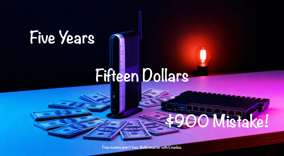 The Plastic Router Trap